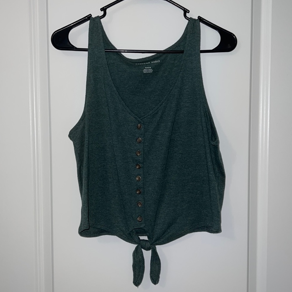 American Eagle Cropped Tank Top